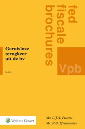 Omslag van Geruisloze terugkeer uit de bv