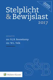 Omslag van Stelplicht & Bewijslast 2017