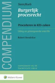 Omslag van supplement bij de twintigste druk