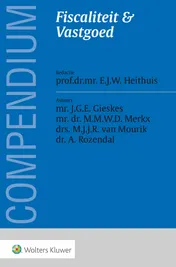 Omslag van Compendium fiscaliteit & vastgoed