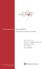 Omslag van Verzekering ter beurze