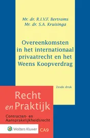 Omslag van Overeenkomsten in het internationaal privaatrecht en het Weens Koopverdrag