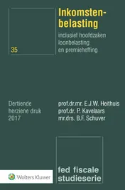 Omslag van Inkomstenbelasting