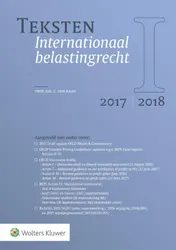 Omslag van Teksten Internationaal belastingrecht 2017/2018