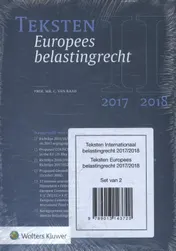 Omslag van Teksten Internationaal belastingrecht 2017/2018
