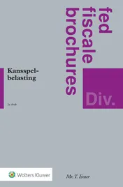Omslag van Kansspelbelasting