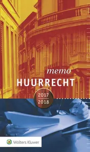 Omslag van Huurrechtmemo 2017/2018