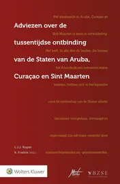 Omslag van Adviezen tussentijdse ontbinding Staten van Aruba, Curaçao en Sint Maarten