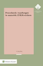 Omslag van Procedurele waarborgen in materiële EVRM-rechten