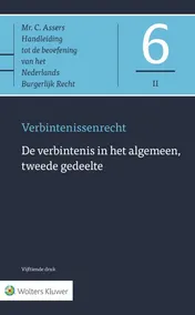 Omslag van De verbintenis in het algemeen, tweede gedeelte