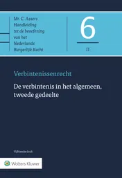 Omslag van De verbintenis in het algemeen, tweede gedeelte