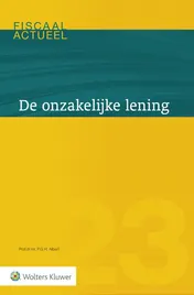 Omslag van De onzakelijke lening