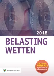 Omslag van Belastingwetten 2018