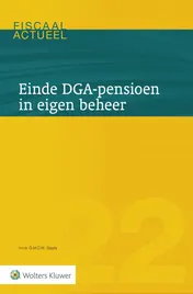 Omslag van Einde DGA-pensioen in eigen beheer