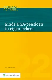 Omslag van Einde DGA-pensioen in eigen beheer