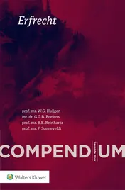 Omslag van Compendium erfrecht