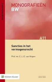 Omslag van Sancties in het vermogensrecht