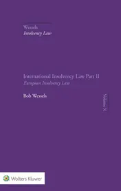 Omslag van Part II European Insolvency Law