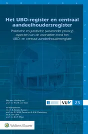 Omslag van Het UBO-register en centraal aandeelhoudersregister