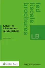 Omslag van Keten- en inlenersaan-sprakelijkheid