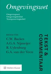 Omslag van Tekst & Commentaar Omgevingswet