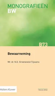 Omslag van Bewaarneming