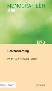 Omslag van Bewaarneming