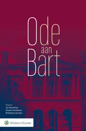 Omslag van Ode aan Bart