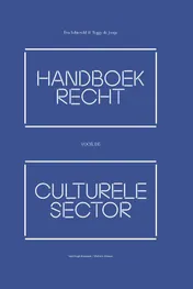 Omslag van Handboek recht voor de culturele sector