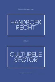 Omslag van Handboek Recht voor de culturele sector