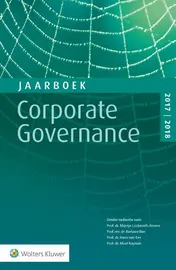 Omslag van Jaarboek Corporate Governance 2017-2018