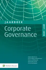 Omslag van Jaarboek Corporate Governance 2017-2018