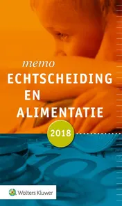 Omslag van Memo Echtscheiding en alimentatie 2018