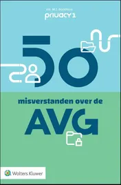 Omslag van 50 misverstanden over de AVG