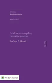 Omslag van Schuldsaneringsregeling natuurlijke personen