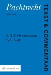 Omslag van Tekst & Commentaar Pachtrecht