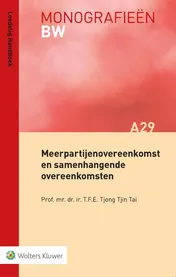 Omslag van Meerpartijenovereenkomst en samenhangende overeenkomsten