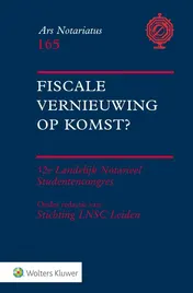 Omslag van Fiscale vernieuwing op komst?