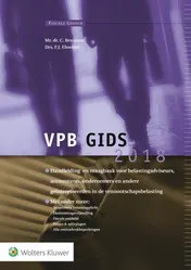 Omslag van VPB gids 2018