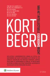Omslag van Kort begrip van het intellectuele eigendomsrecht