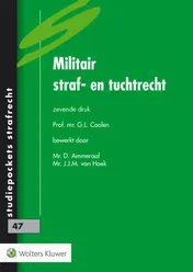Omslag van Militair Straf- en Tuchtrecht