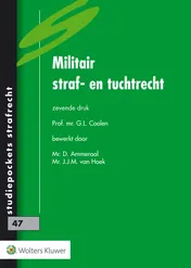 Omslag van Militair Straf- en Tuchtrecht
