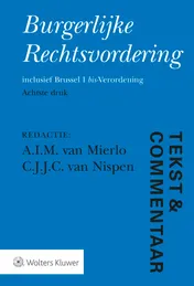 Omslag van Burgerlijke Rechtsvordering