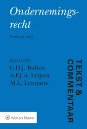 Omslag van Ondernemingsrecht