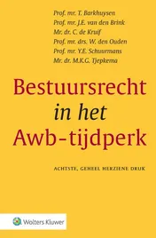 Omslag van Bestuursrecht in het Awb-tijdperk