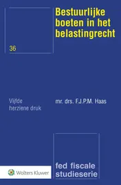 Omslag van Bestuurlijke boeten in het belastingrecht