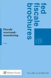 Omslag van Fiscale voorraadwaardering