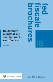 Omslag van Belastbaar resultaat uit overige werkzaamheden