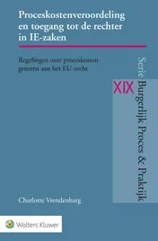 Omslag van Proceskostenveroordeling en toegang tot de rechter in IE-zaken