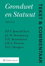 Omslag van Grondwet en Statuut